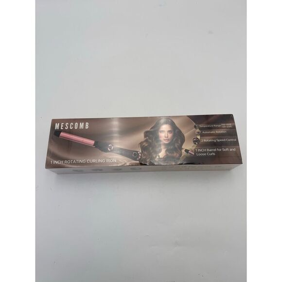 MESCOMB HH03-AU01 Rotating Curling Iron - 1 Inch Automatic Curling Iron for All - Picture 1 of 4